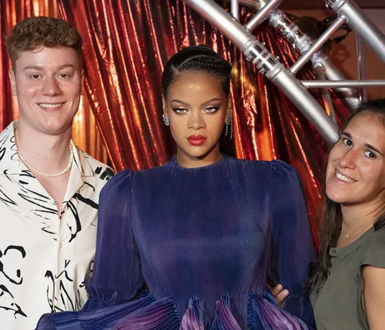 Rihanna auf der Awards Party im Madame Tussauds Berlin