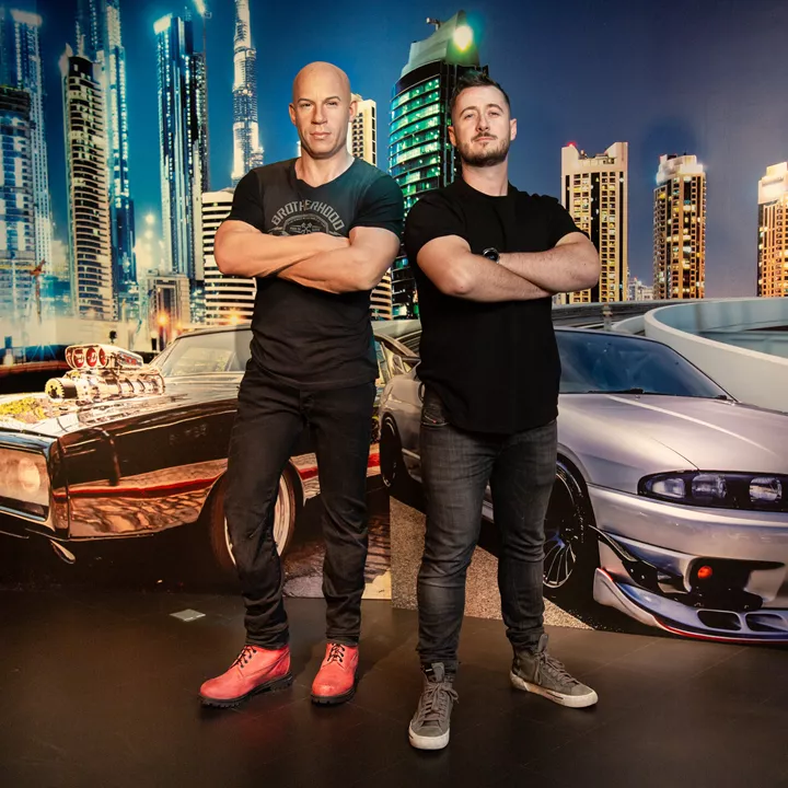Vin Diesel  Madame Tussauds Dubai