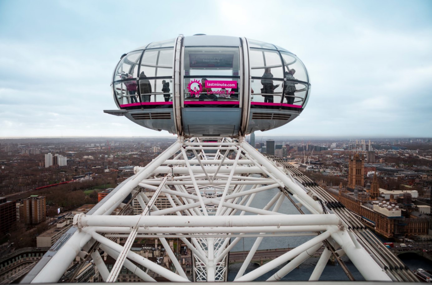 Up in the sky with The London Eye