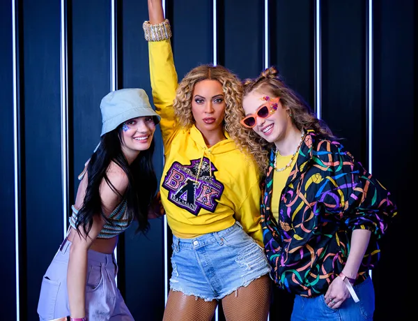 Beyonce with guests