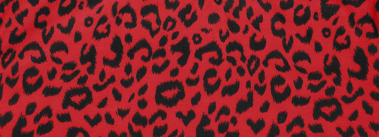 Trisha Yearwood Wears Red Leopard-Print Dress