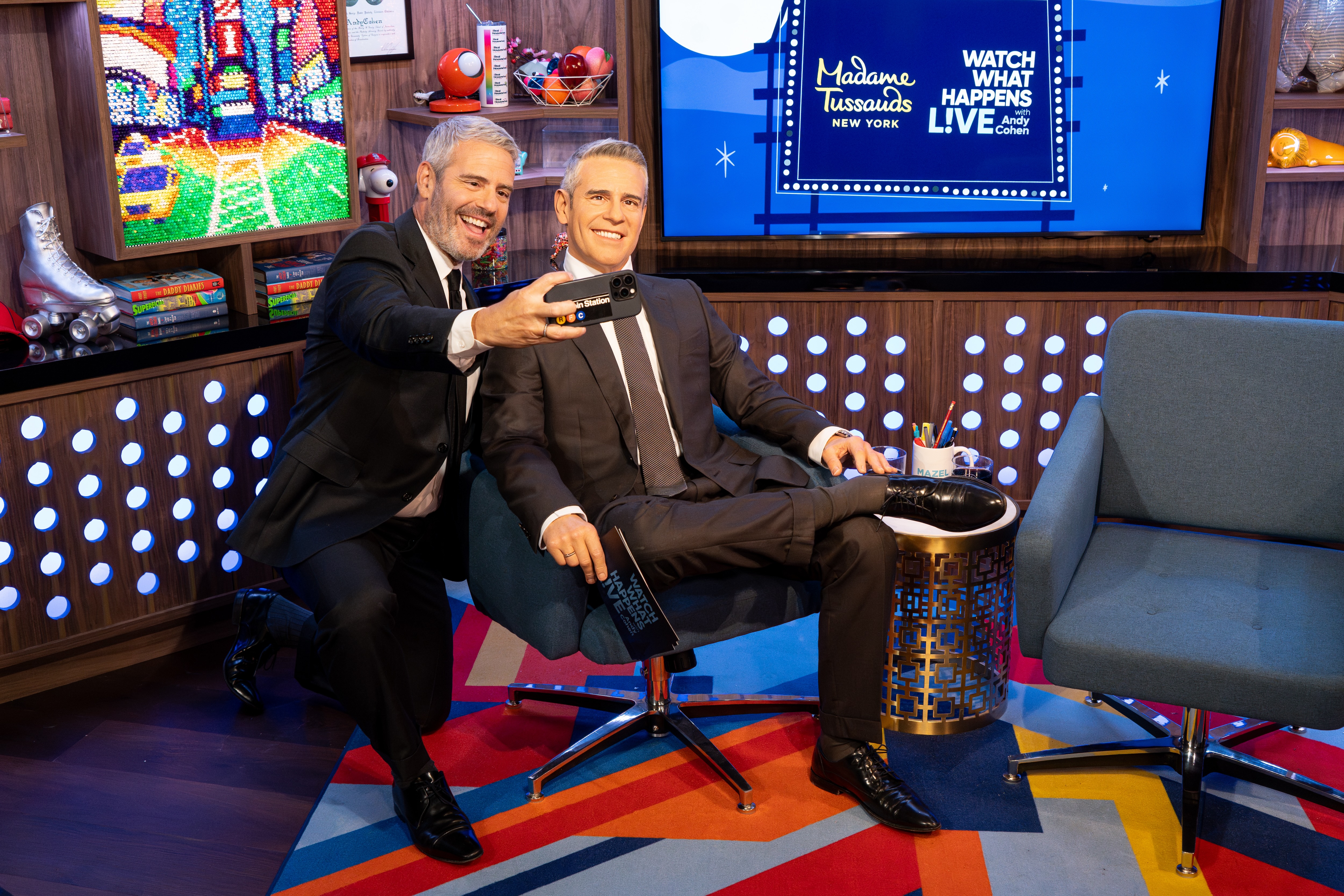 Andy Cohen Figure Reveal Madame Tussauds New York 4 (1)