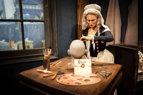 Marie Tussaud at The Great Wax Heist Madame Tussauds Orlando