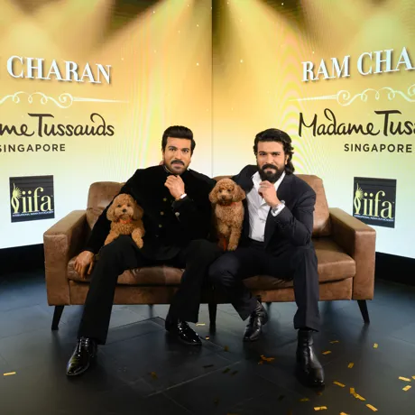 Ram Charan Launch Madame Tussauds Singapore 02