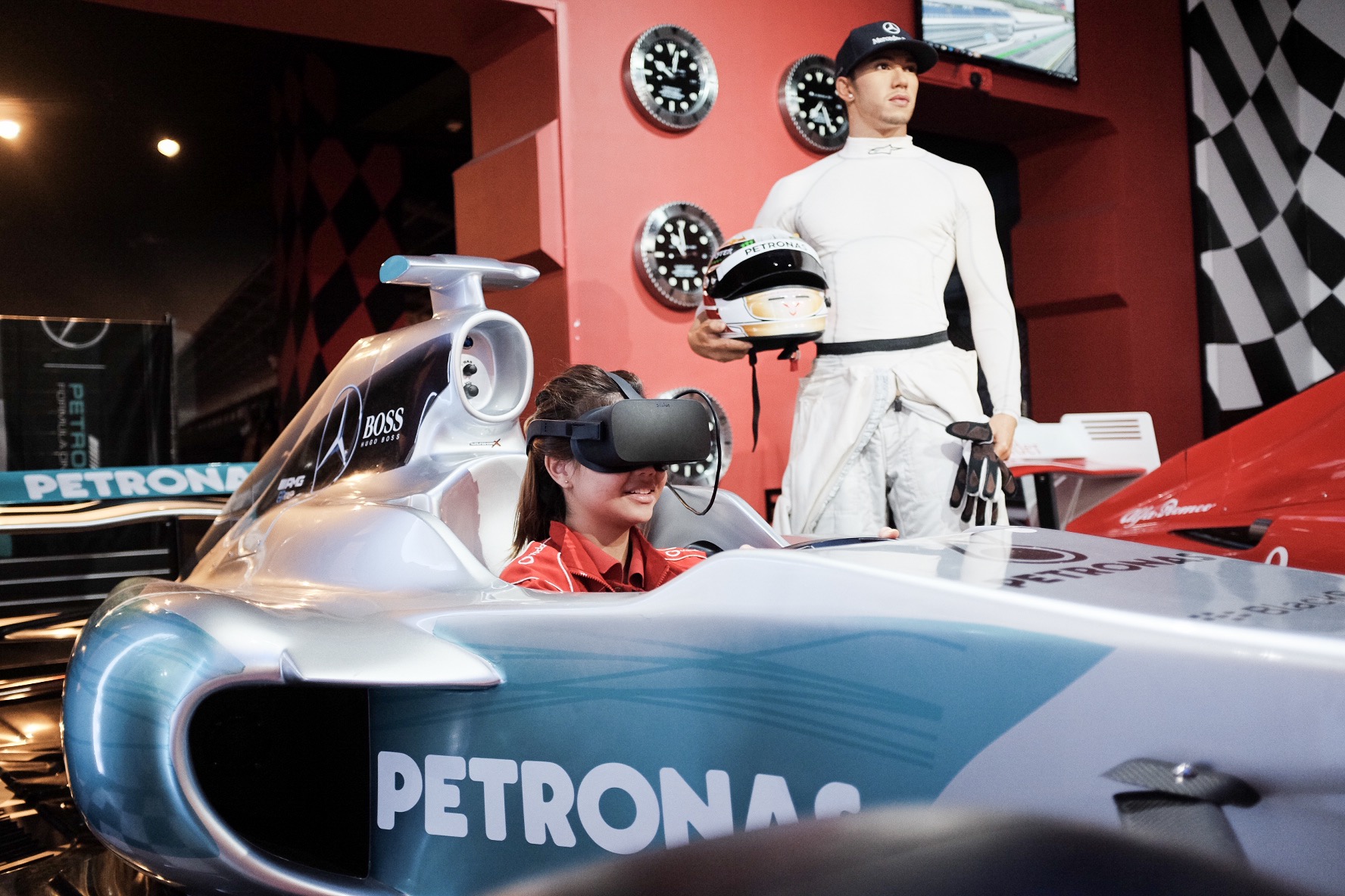 VR Racing With Lewis Hamilton