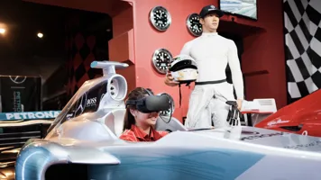 VR Racing With Lewis Hamilton