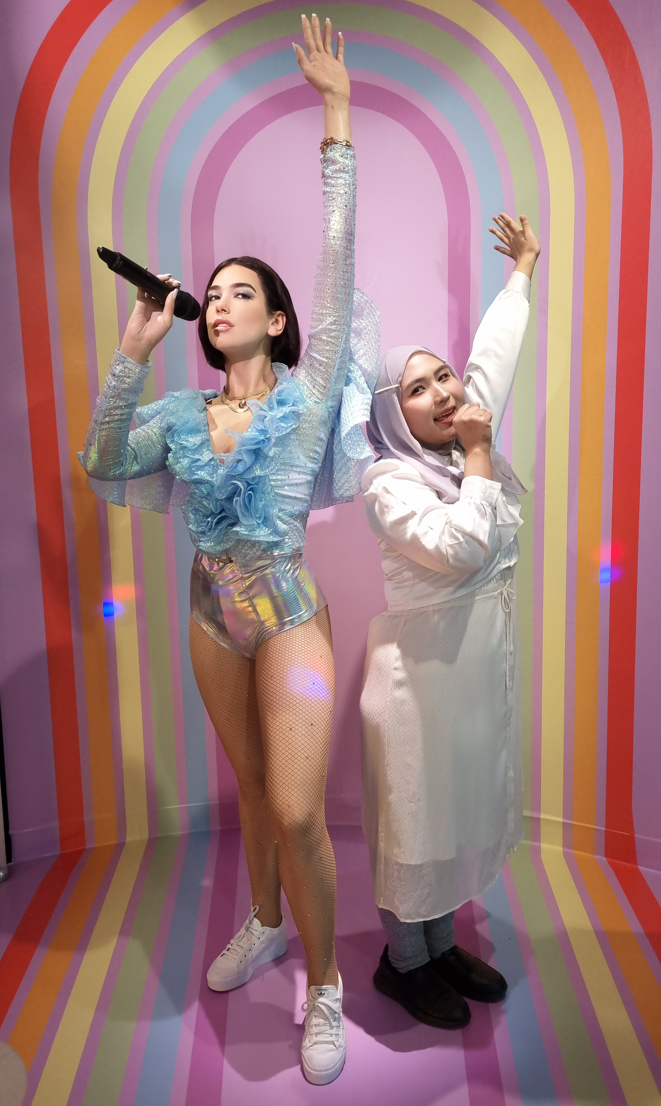 Enjoy a solo day out with Dua Lipa at Madame Tussauds Singapore