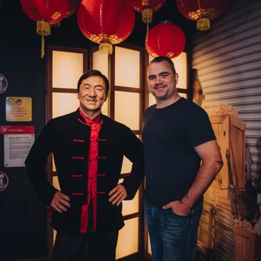 Guest with Jackie Chan