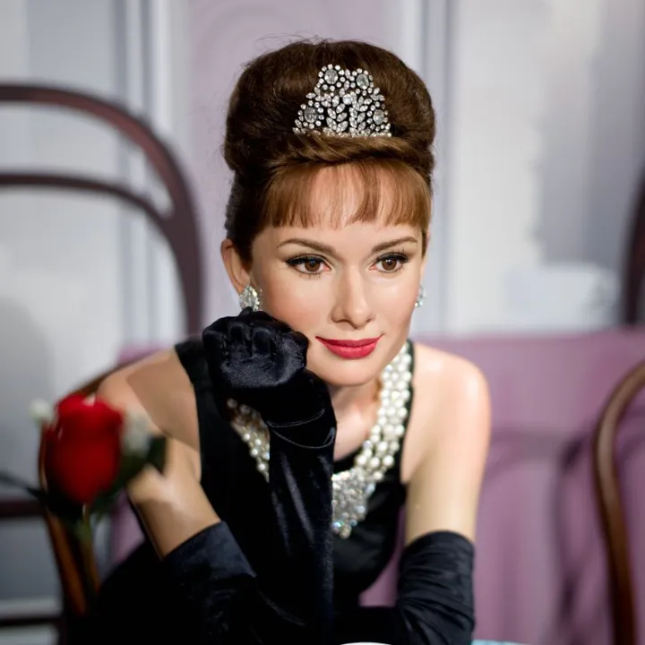 audrey hepburn waxwork