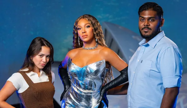 Beyonce at Madame Tussauds Sydney